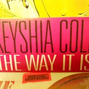 Keyshia Cole The Way It Is 2005 A&M Promo Sticker - soul love trust hip hop